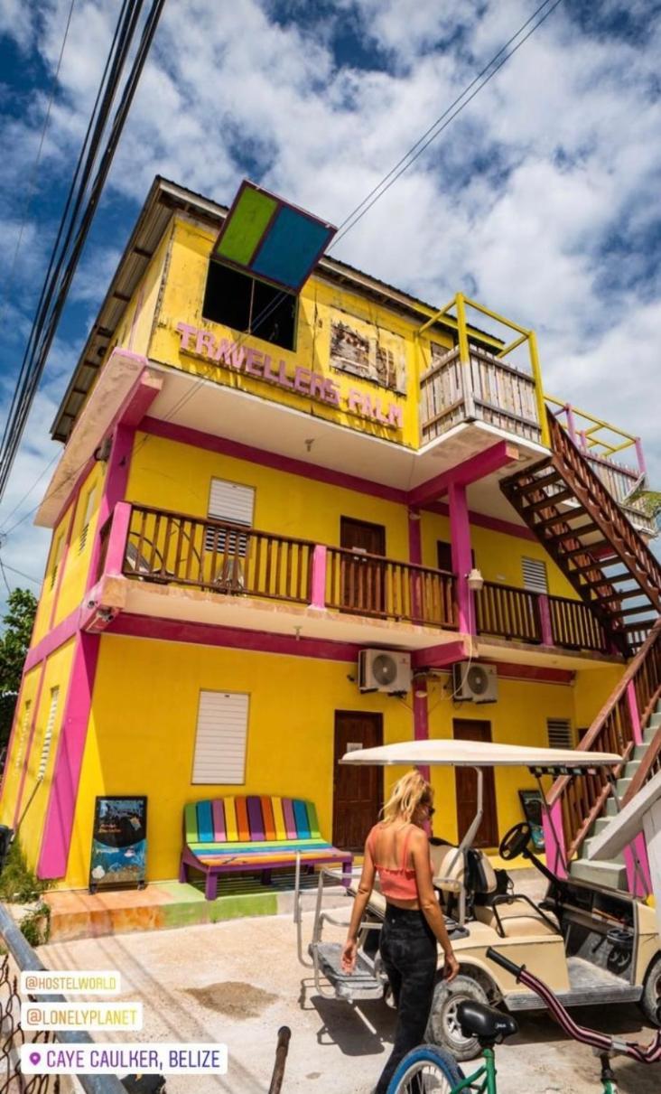 Travellers Palm Backpackers Hostel Caye Caulker Exterior photo